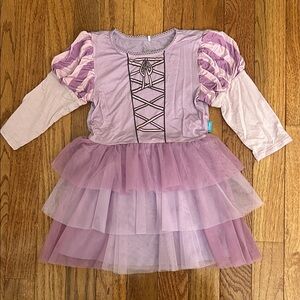 Posh Peanut Rapunzel Princess Tulle Dress-3/4T